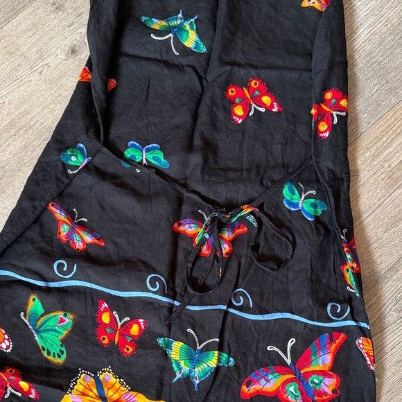 Paradise Bay Colorful Butterfly Print Women’s Dress size M - Picture 8 of 8